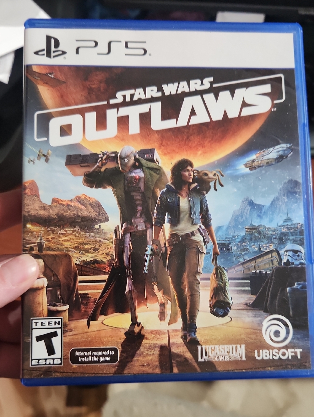 Star Wars Outlaws (PS5) by - Blue Case